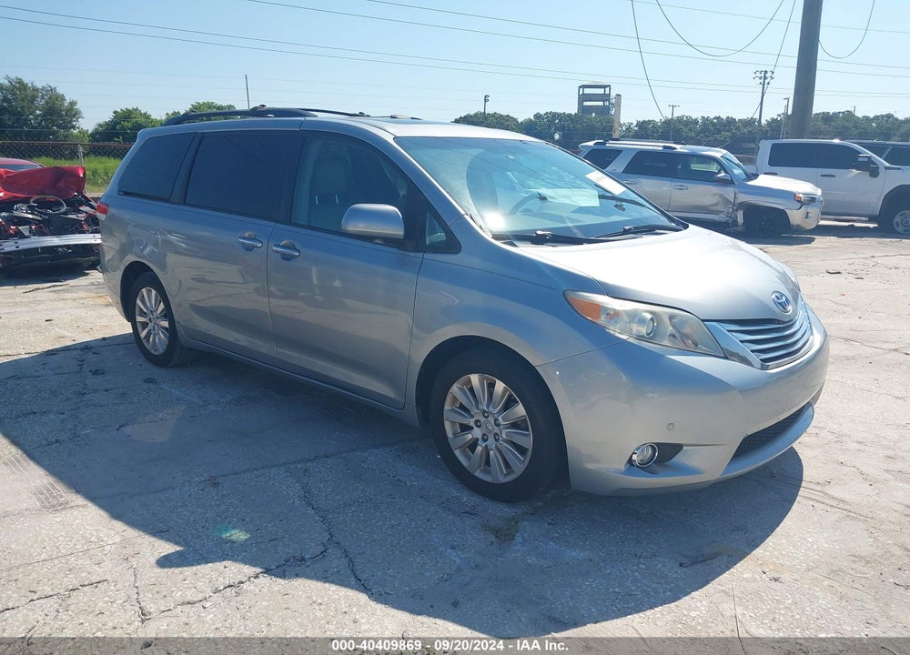 2011 TOYOTA SIENNA LIMITED VIN: 5TDDK3DC7BS022515