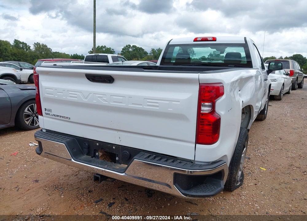 2022 CHEVROLET SILVERADO 1500 2WD REGULAR CAB LONG BED WT VIN: 3GCNAAED2NG651508