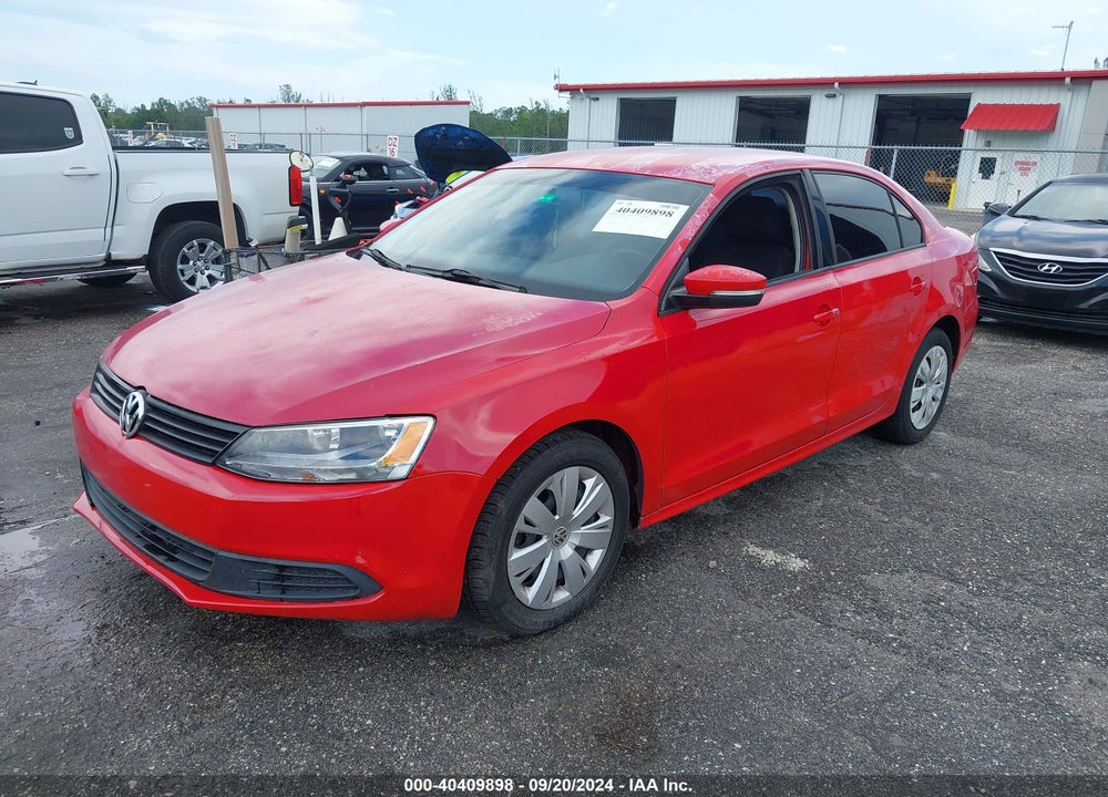 2012 VOLKSWAGEN JETTA 2.5L SE VIN: 3VWDX7AJ5CM078995