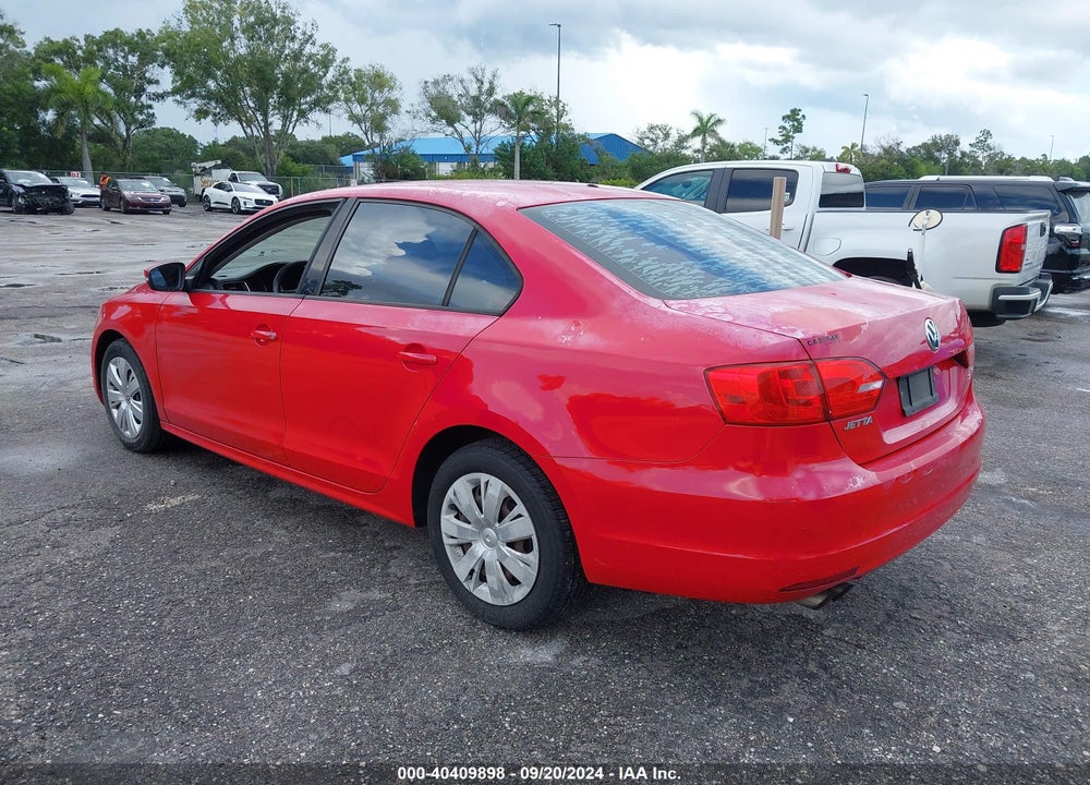 2012 VOLKSWAGEN JETTA 2.5L SE VIN: 3VWDX7AJ5CM078995