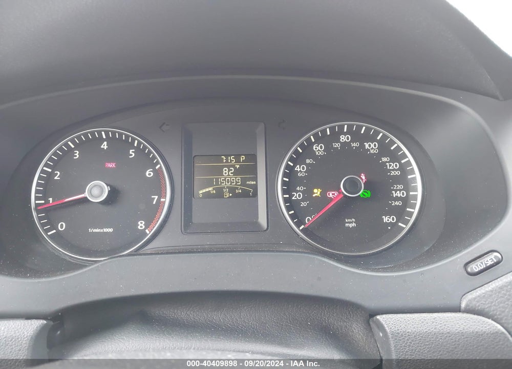 2012 VOLKSWAGEN JETTA 2.5L SE VIN: 3VWDX7AJ5CM078995