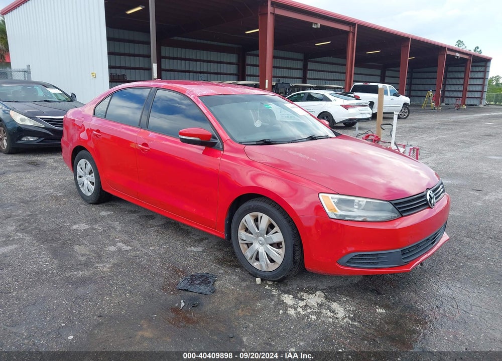 2012 VOLKSWAGEN JETTA 2.5L SE VIN: 3VWDX7AJ5CM078995