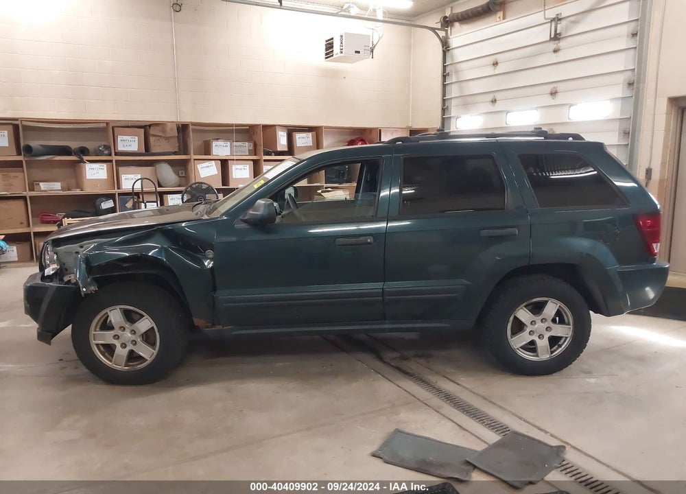 2005 JEEP GRAND CHEROKEE LAREDO VIN: 1J4HR48N25C620493