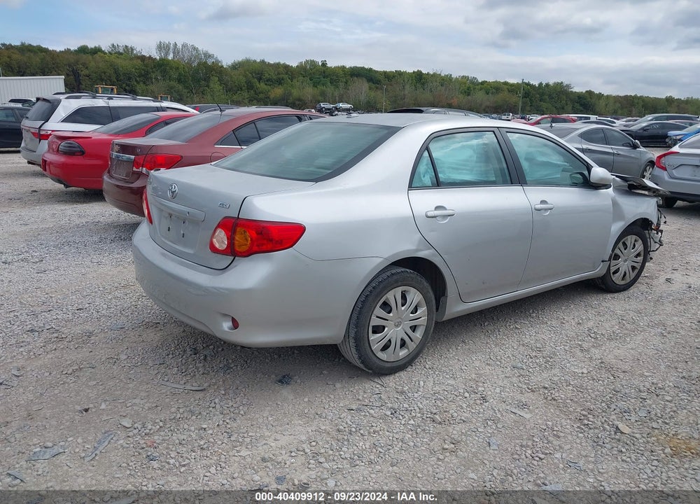 2009 TOYOTA COROLLA XLE VIN: 1NXBU40E89Z057371
