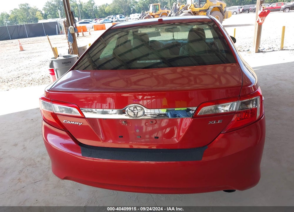 2013 TOYOTA CAMRY XLE VIN: 4T4BF1FK9DR288574