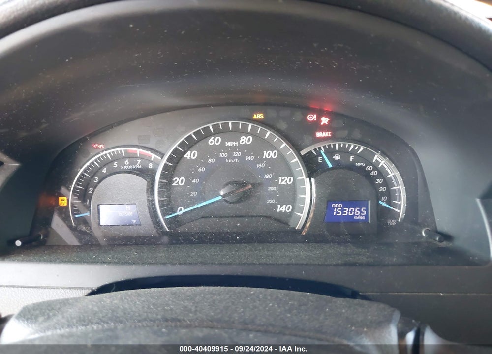 2013 TOYOTA CAMRY XLE VIN: 4T4BF1FK9DR288574