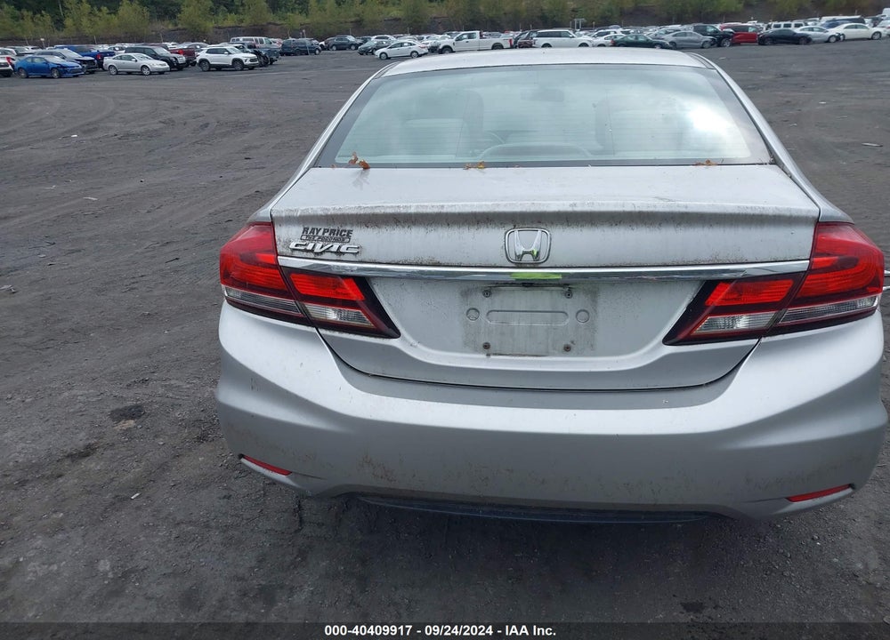 2013 HONDA CIVIC LX VIN: 19XFB2F54DE205062