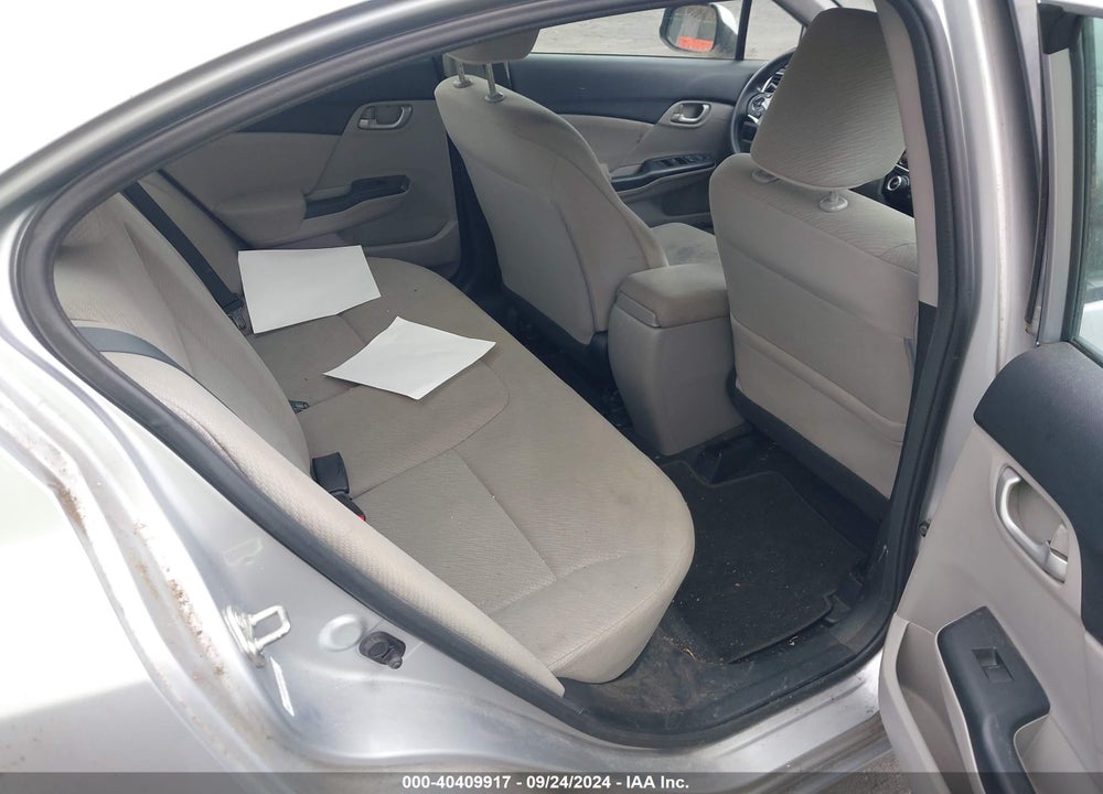 2013 HONDA CIVIC LX VIN: 19XFB2F54DE205062