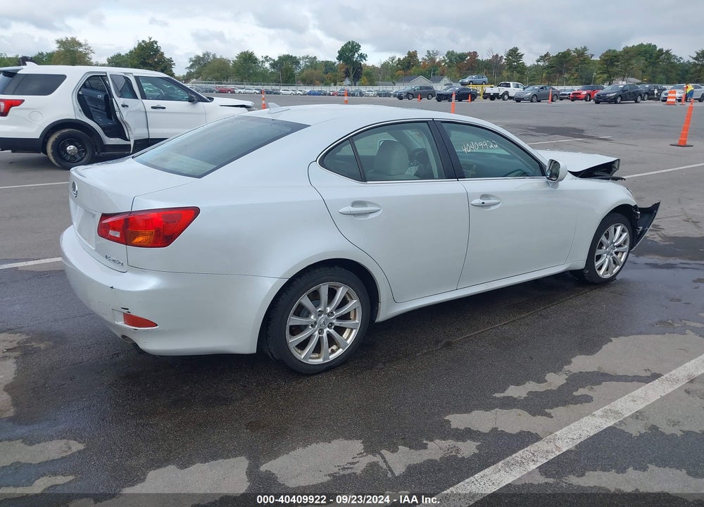 2008 LEXUS IS 250 VIN: JTHCK262685017314