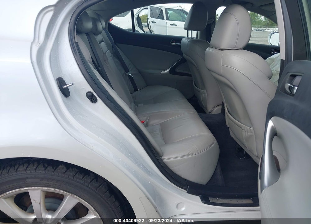 2008 LEXUS IS 250 VIN: JTHCK262685017314