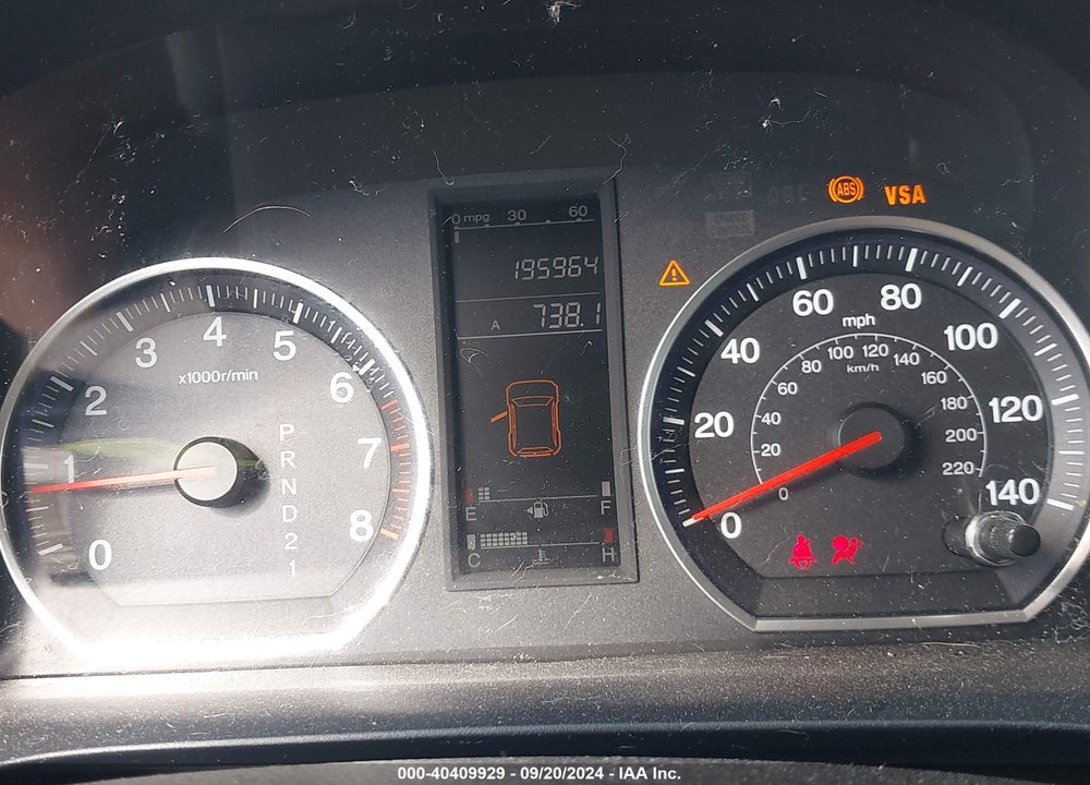 2007 HONDA CR-V EX-L VIN: JHLRE48767C002560
