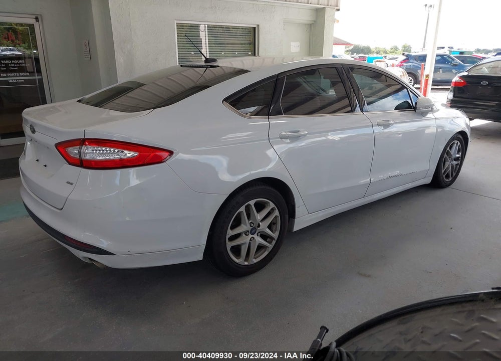 2016 FORD FUSION SE VIN: 3FA6P0H74GR390608
