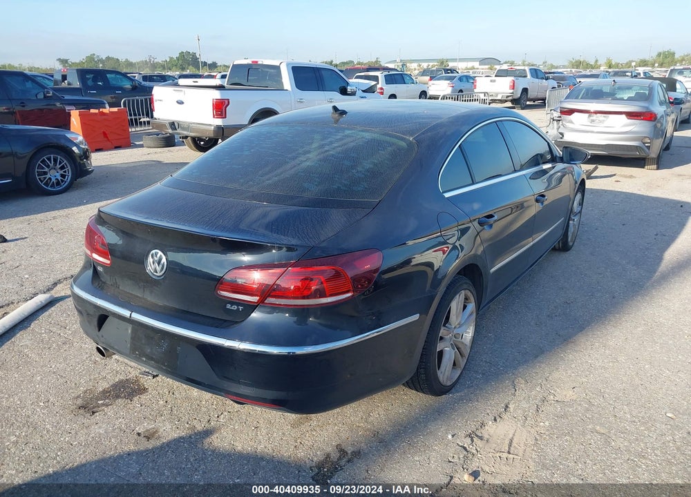 2014 VOLKSWAGEN CC 2.0T EXECUTIVE VIN: WVWRP7AN3EE523593