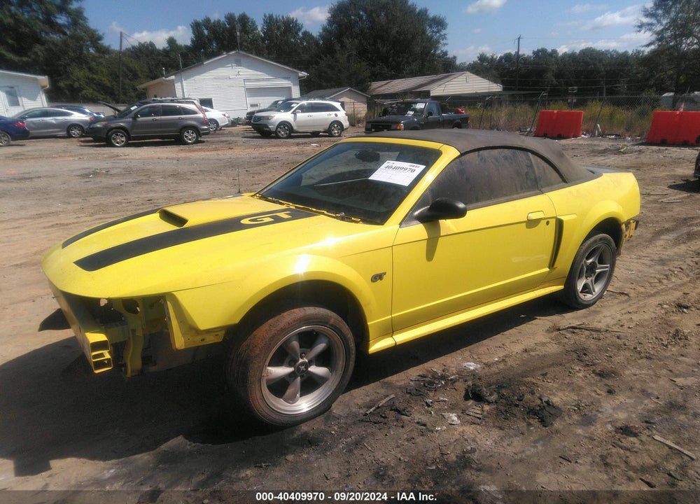 2000 FORD MUSTANG GT VIN: 1FAFP45X0YF258987