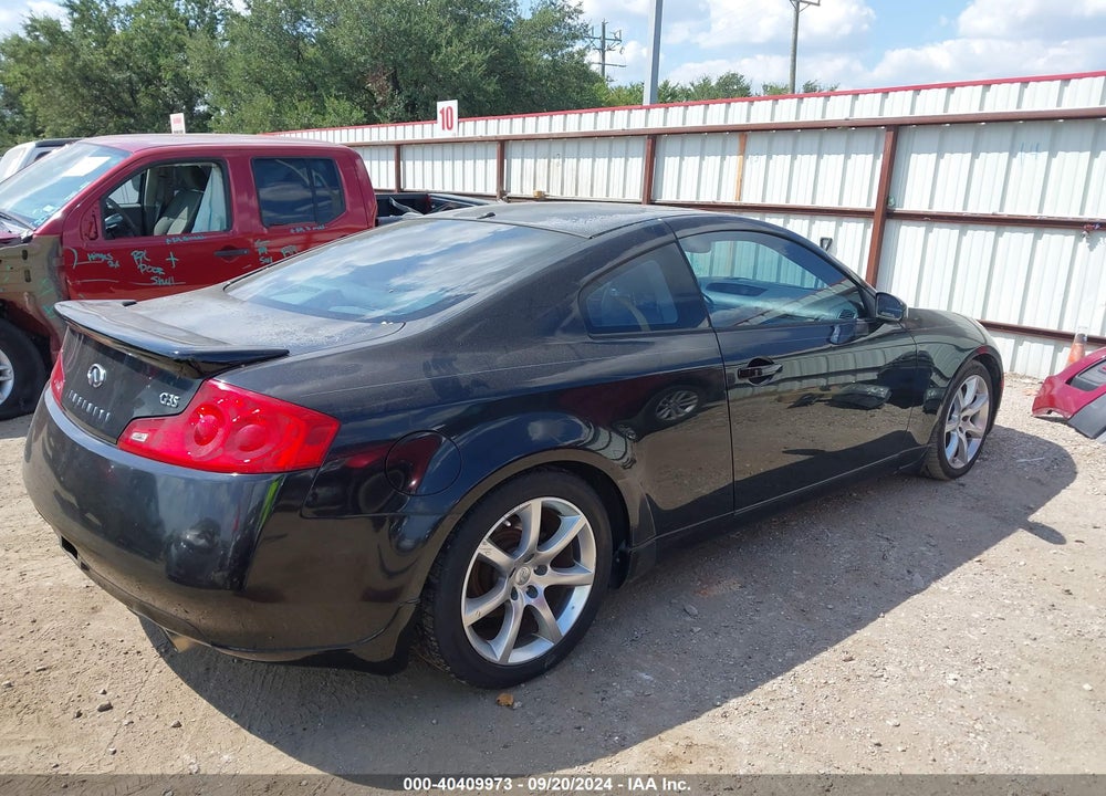 2006 INFINITI G35 VIN: JNKCV54E46M714408