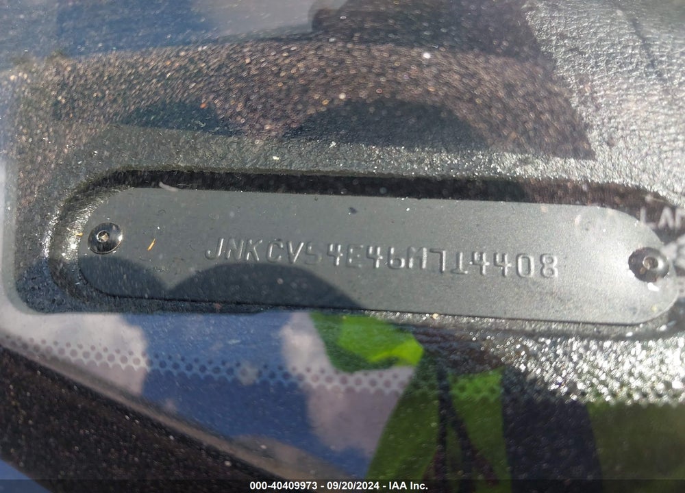 2006 INFINITI G35 VIN: JNKCV54E46M714408