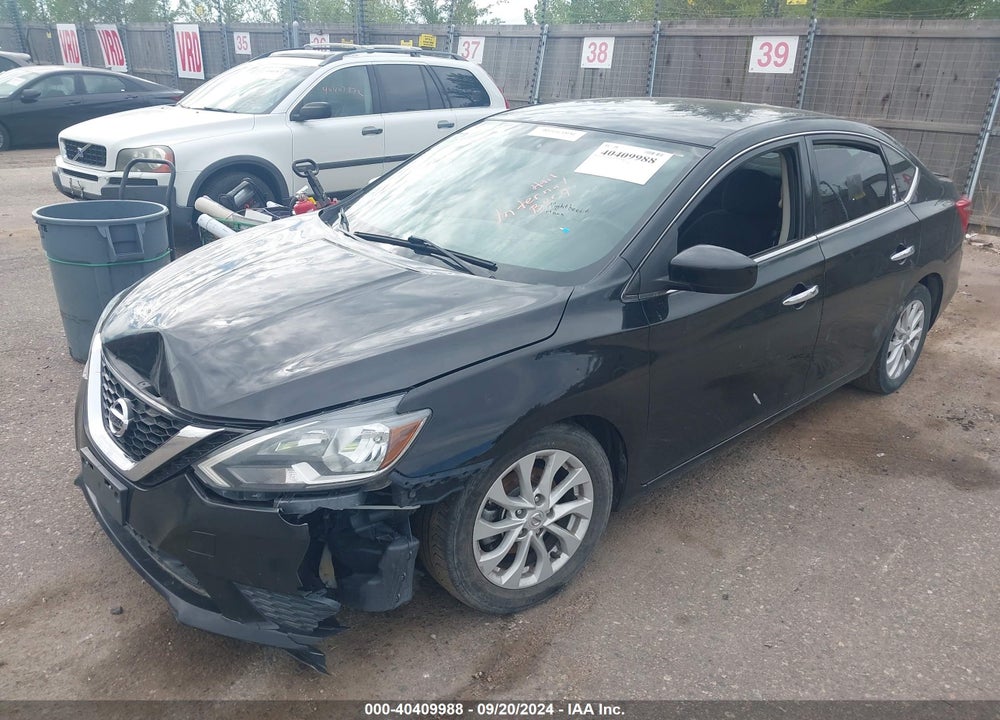 2019 NISSAN SENTRA SV VIN: 3N1AB7AP0KY374817