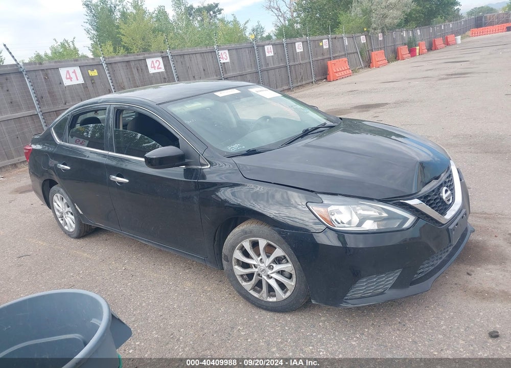 2019 NISSAN SENTRA SV VIN: 3N1AB7AP0KY374817