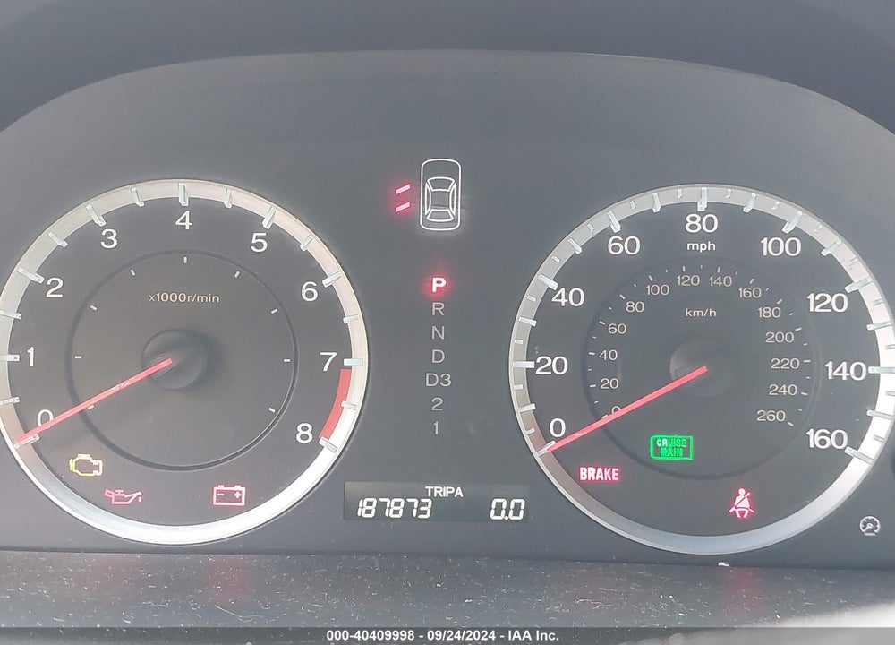 2009 HONDA ACCORD 2.4 EX-L VIN: 1HGCP26849A122855