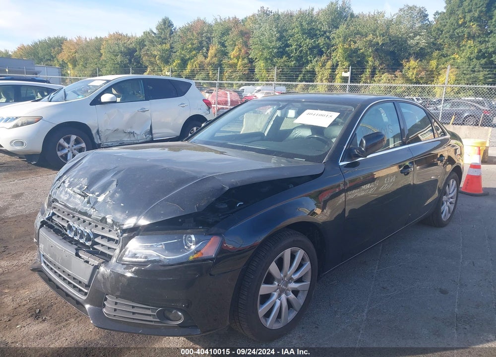 2012 AUDI A4 2.0T PREMIUM VIN: WAUBFAFL0CN002270