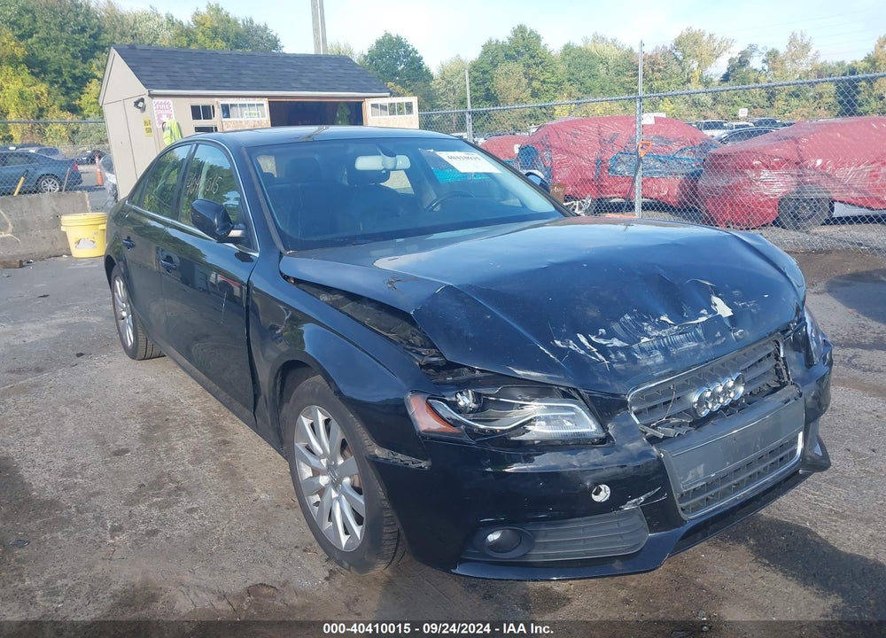 2012 AUDI A4 2.0T PREMIUM VIN: WAUBFAFL0CN002270