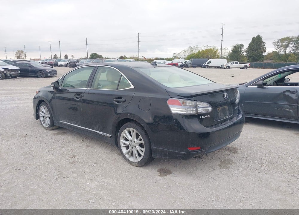 2010 LEXUS HS 250H PREMIUM VIN: JTHBB1BA9A2006284