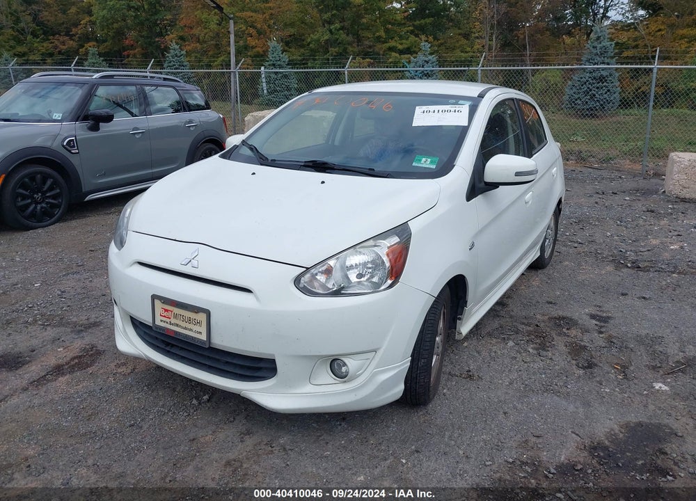 2015 MITSUBISHI MIRAGE ES VIN: ML32A4HJ2FH009497