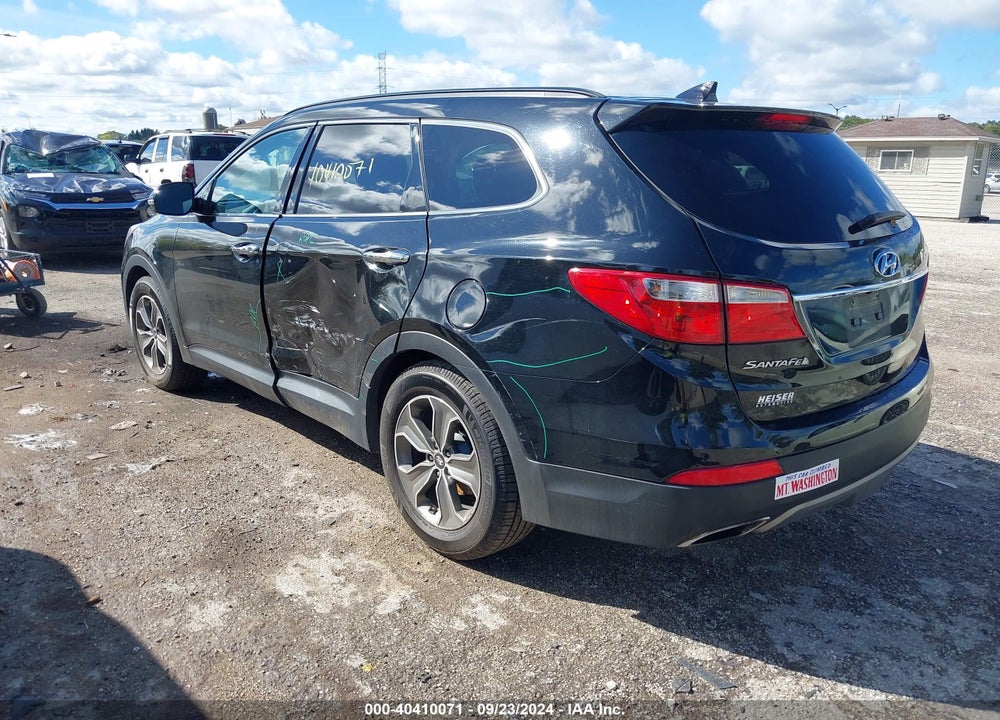 2014 HYUNDAI SANTA FE GLS VIN: KM8SN4HF1EU035393