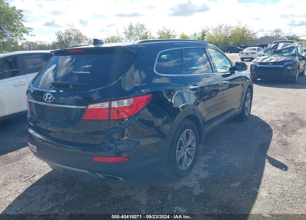 2014 HYUNDAI SANTA FE GLS VIN: KM8SN4HF1EU035393