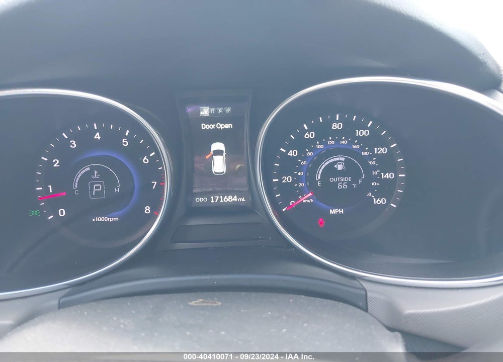 2014 HYUNDAI SANTA FE GLS VIN: KM8SN4HF1EU035393