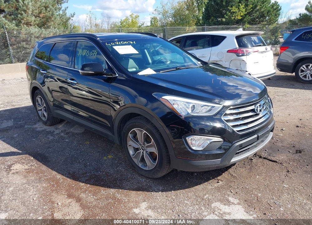 2014 HYUNDAI SANTA FE GLS VIN: KM8SN4HF1EU035393