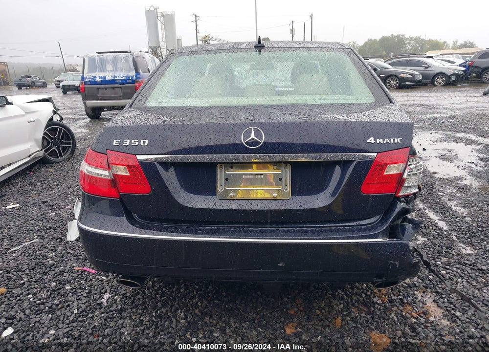 2011 MERCEDES-BENZ E 350 4MATIC VIN: WDDHF8HB9BA348873