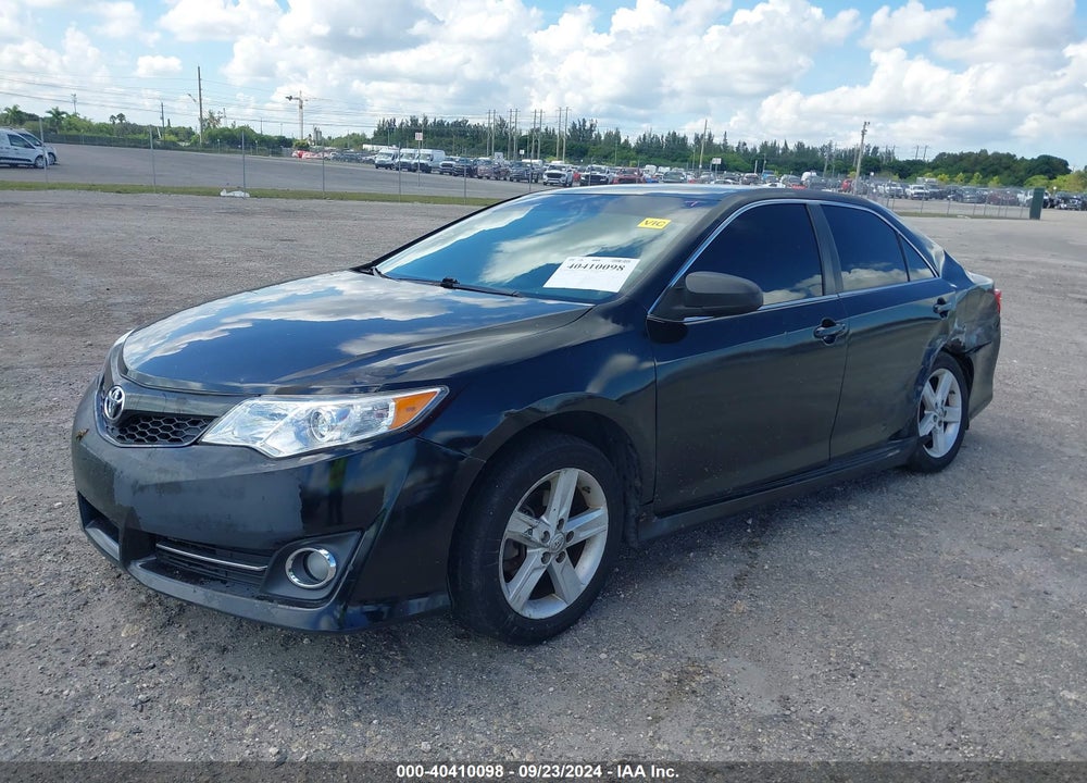 2013 TOYOTA CAMRY SE VIN: 4T1BF1FK6DU258703