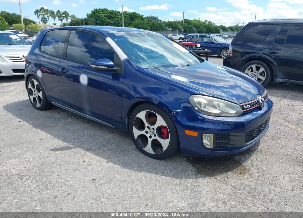 2011 VOLKSWAGEN GTI 2-DOOR AUTOBAHN VIN: WVWFV7AJ8BW105977