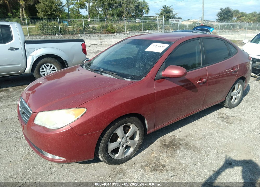 2008 HYUNDAI ELANTRA GLS/SE VIN: KMHDU46D48U526526