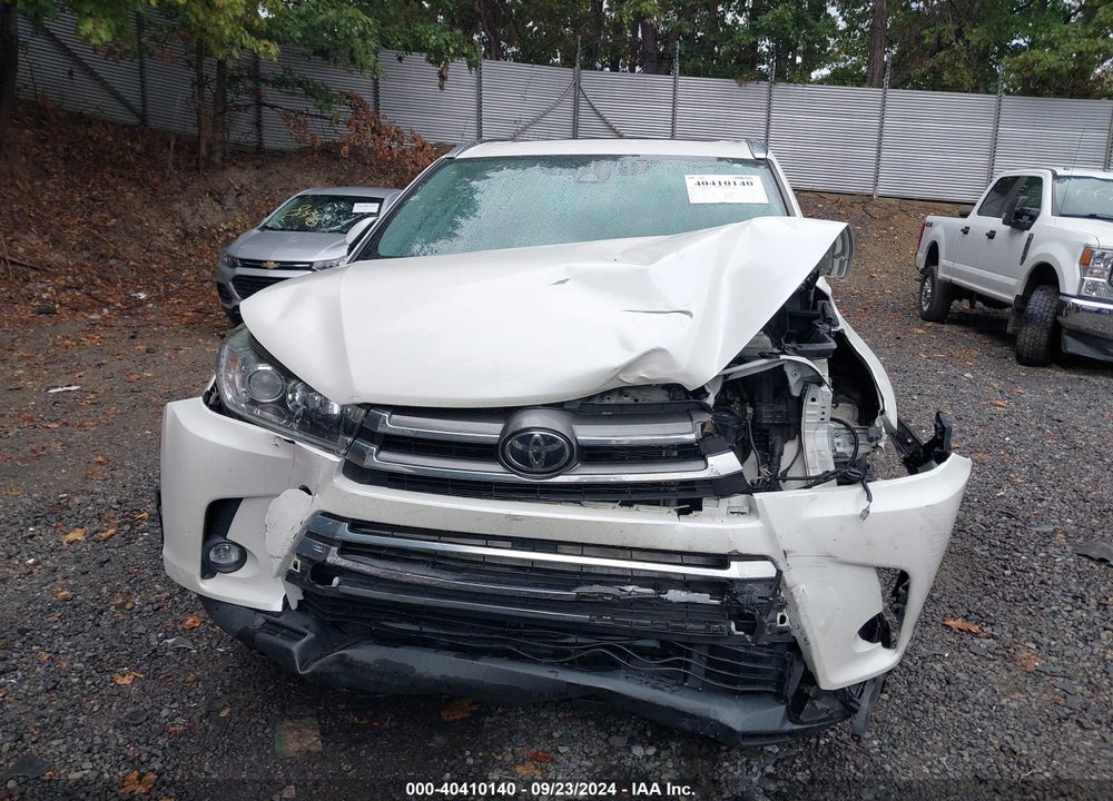 2019 TOYOTA HIGHLANDER LIMITED VIN: 5TDDZRFH0KS733397