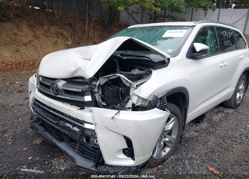 2019 TOYOTA HIGHLANDER LIMITED VIN: 5TDDZRFH0KS733397