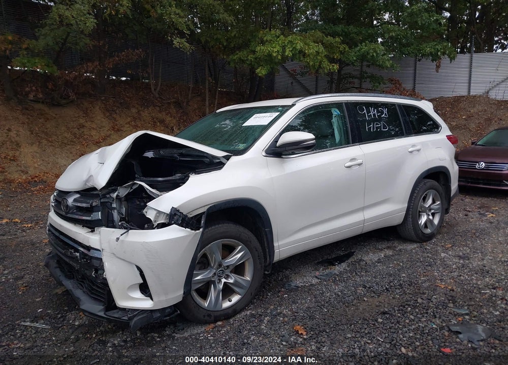 2019 TOYOTA HIGHLANDER LIMITED VIN: 5TDDZRFH0KS733397