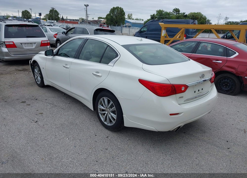 2015 INFINITI Q50 PREMIUM VIN: JN1BV7AR0FM407529