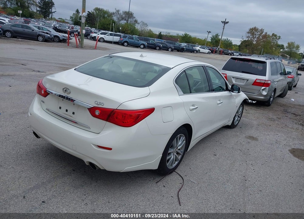 2015 INFINITI Q50 PREMIUM VIN: JN1BV7AR0FM407529