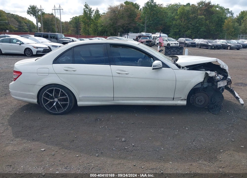2010 MERCEDES-BENZ C 300 VIN: WDDGF8BB6AF451786