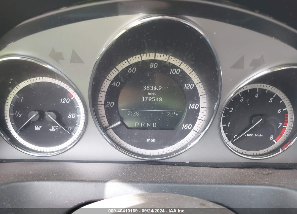 2010 MERCEDES-BENZ C 300 VIN: WDDGF8BB6AF451786