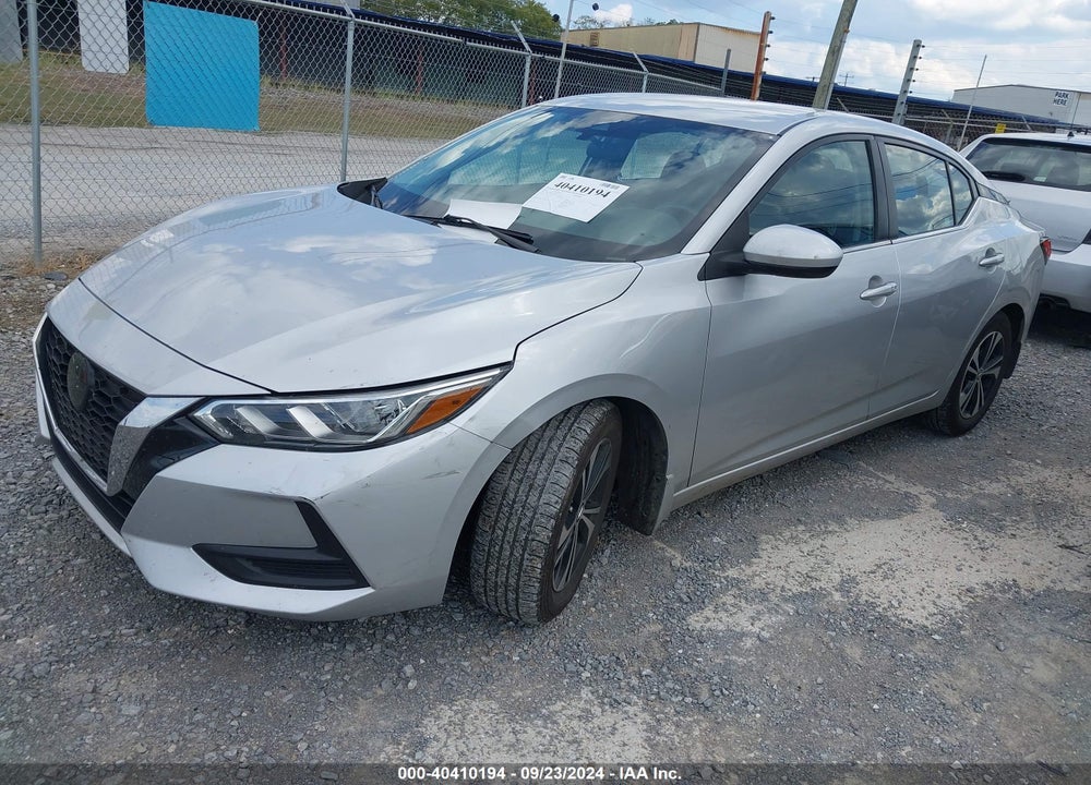 2022 NISSAN SENTRA SV XTRONIC CVT VIN: 3N1AB8CV2NY231115