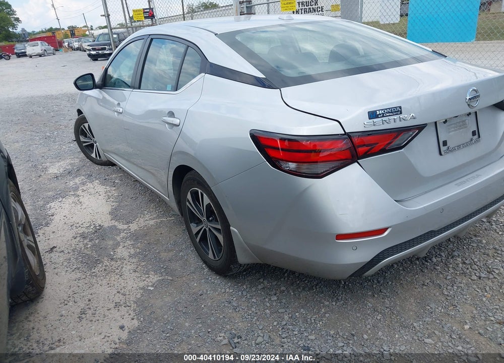 2022 NISSAN SENTRA SV XTRONIC CVT VIN: 3N1AB8CV2NY231115