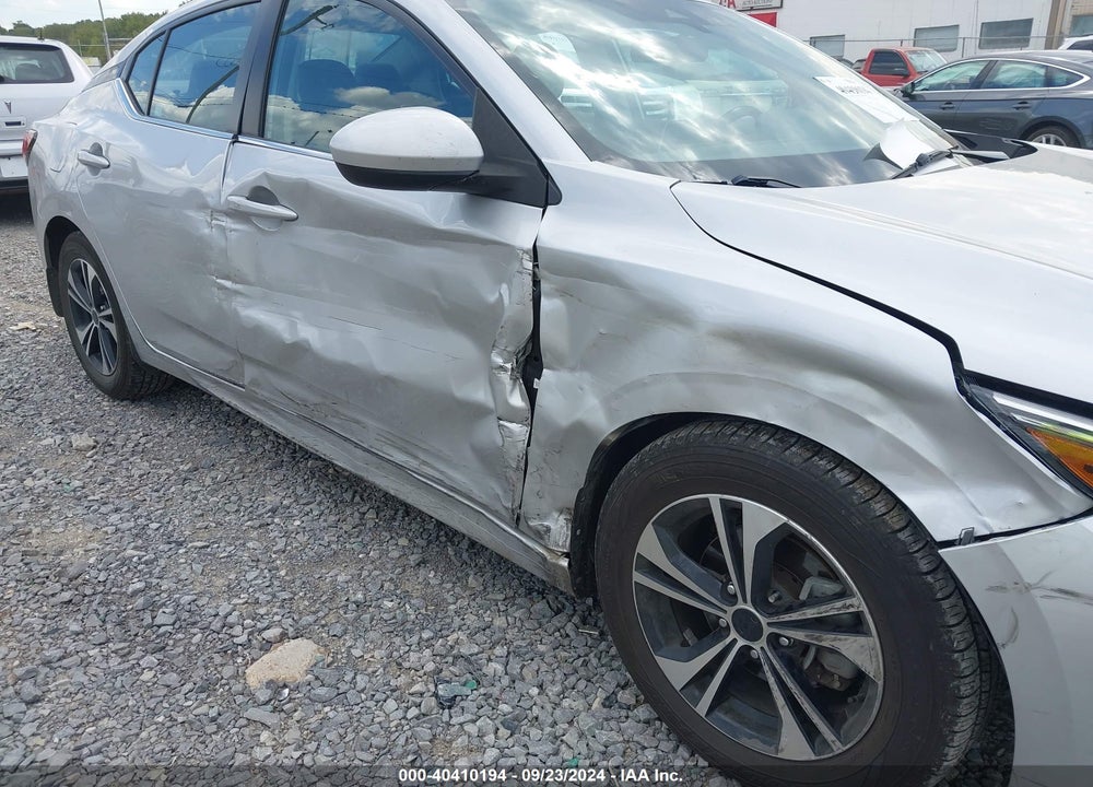 2022 NISSAN SENTRA SV XTRONIC CVT VIN: 3N1AB8CV2NY231115