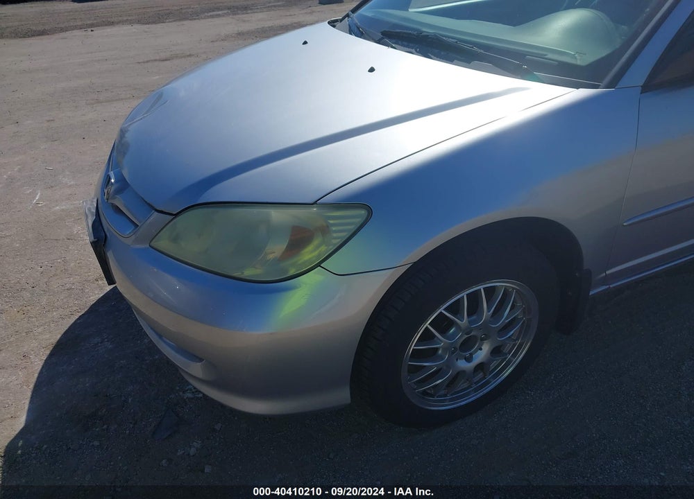 2005 HONDA CIVIC LX VIN: 2HGES16525H624136