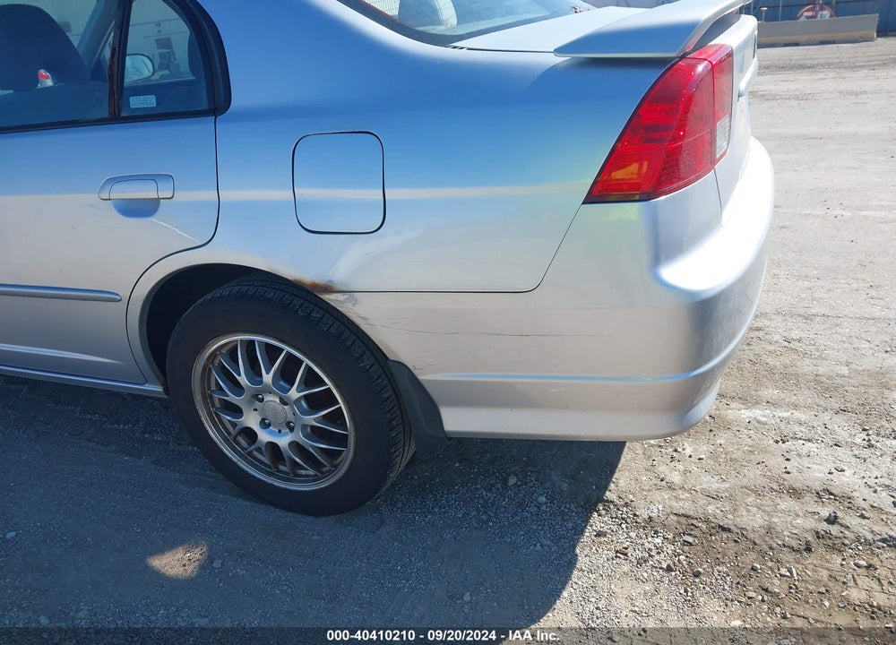 2005 HONDA CIVIC LX VIN: 2HGES16525H624136