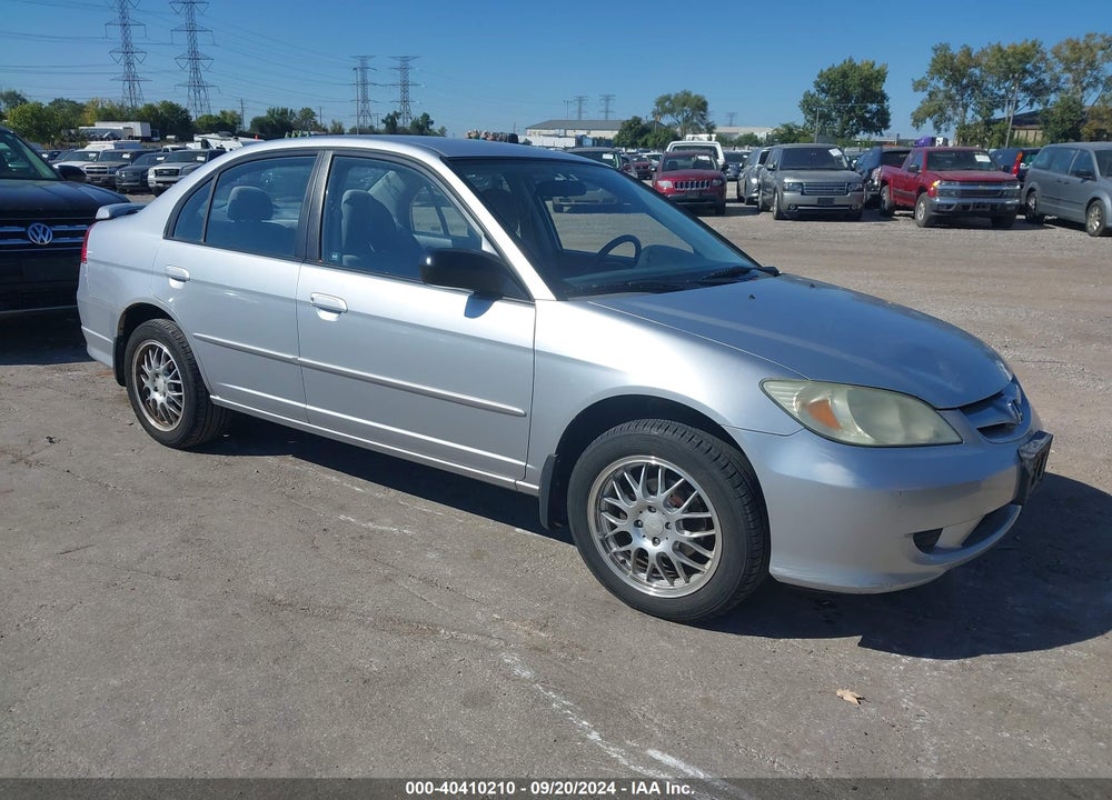 2005 HONDA CIVIC LX VIN: 2HGES16525H624136