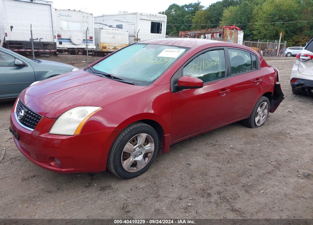 2008 NISSAN SENTRA 2.0S VIN: 3N1AB61E78L756910