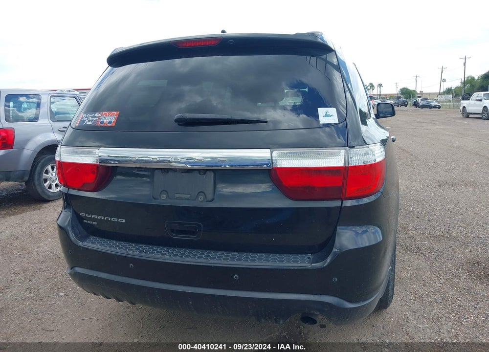 2013 DODGE DURANGO SXT VIN: 1C4RDJAG1DC629056